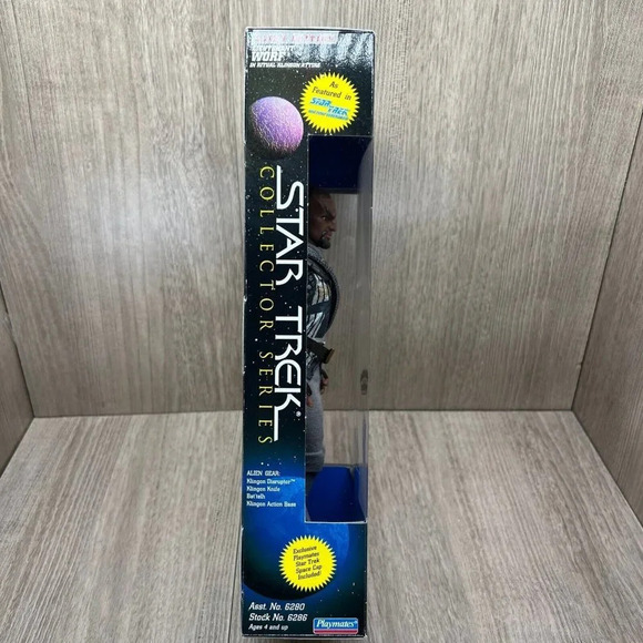 Star Trek Collector Series Lieutenant Worf Alien Edition- Playmates Toys - Picture 4 of 8